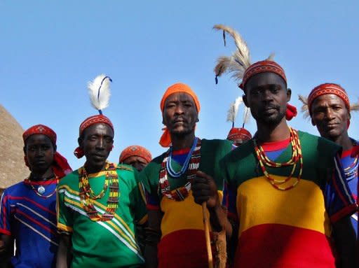 Miembros de la Tribu Konso en el viaje grupal de Etiopia y Kenia