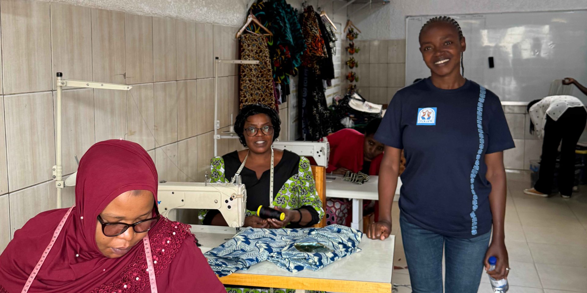Mujeres de la comunidad de Nyamirambo en Ruanda, un barrio con un proyecto local que impulsa a las mujeres